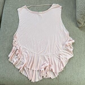 Light Pink Free People Sleeveless Top